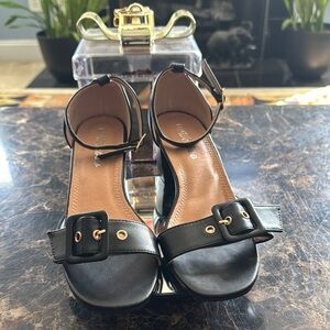 NWOB Weeboo Angell-1 Elegant Black Women's Sandals Size 8.5